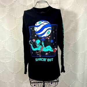 Eighty eight spacin out alien long sleeve size S